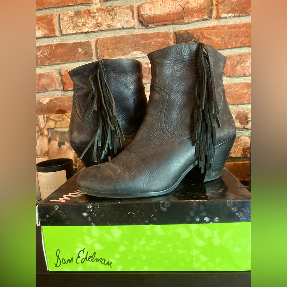 Sam Edelman Western Booties